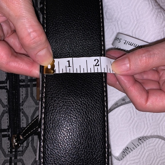 Black & Gray Patterned Crossbody - Picture 13 of 14